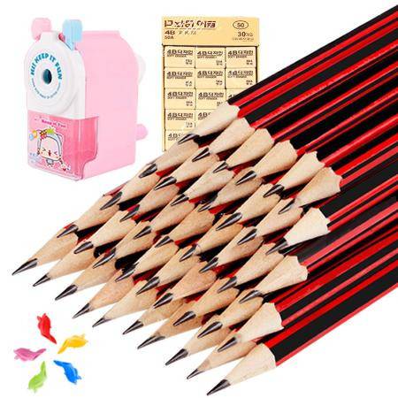 小学生无毒铅笔一年级hb书写笔儿童学习文具用品批发